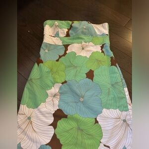 Vintage Reversible Print Dress